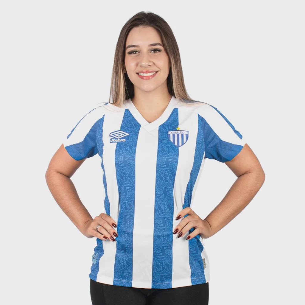 Camisa Avaí I 2022 Umbro Feminina