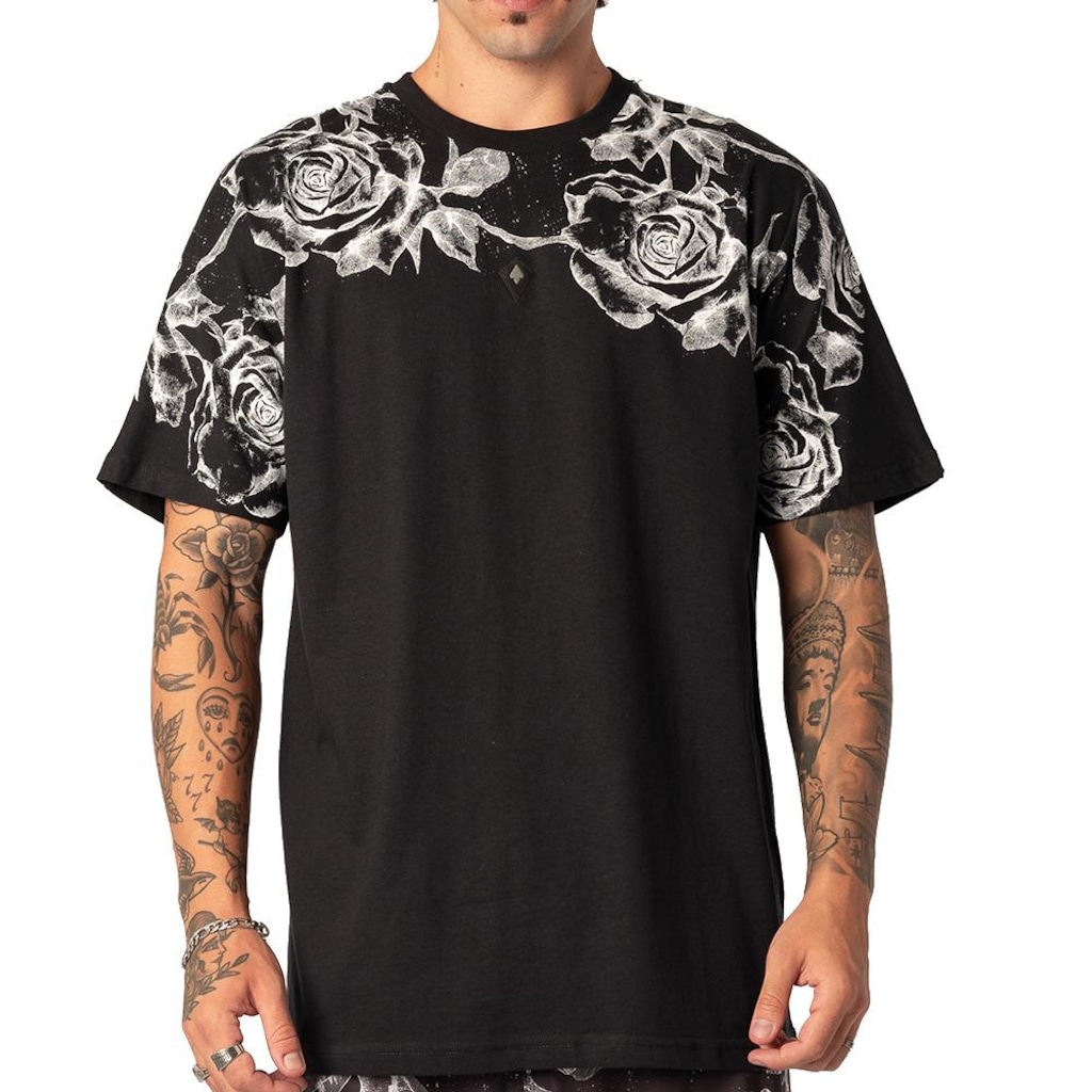 Camiseta MCD Especial MJ Rosas Masculina