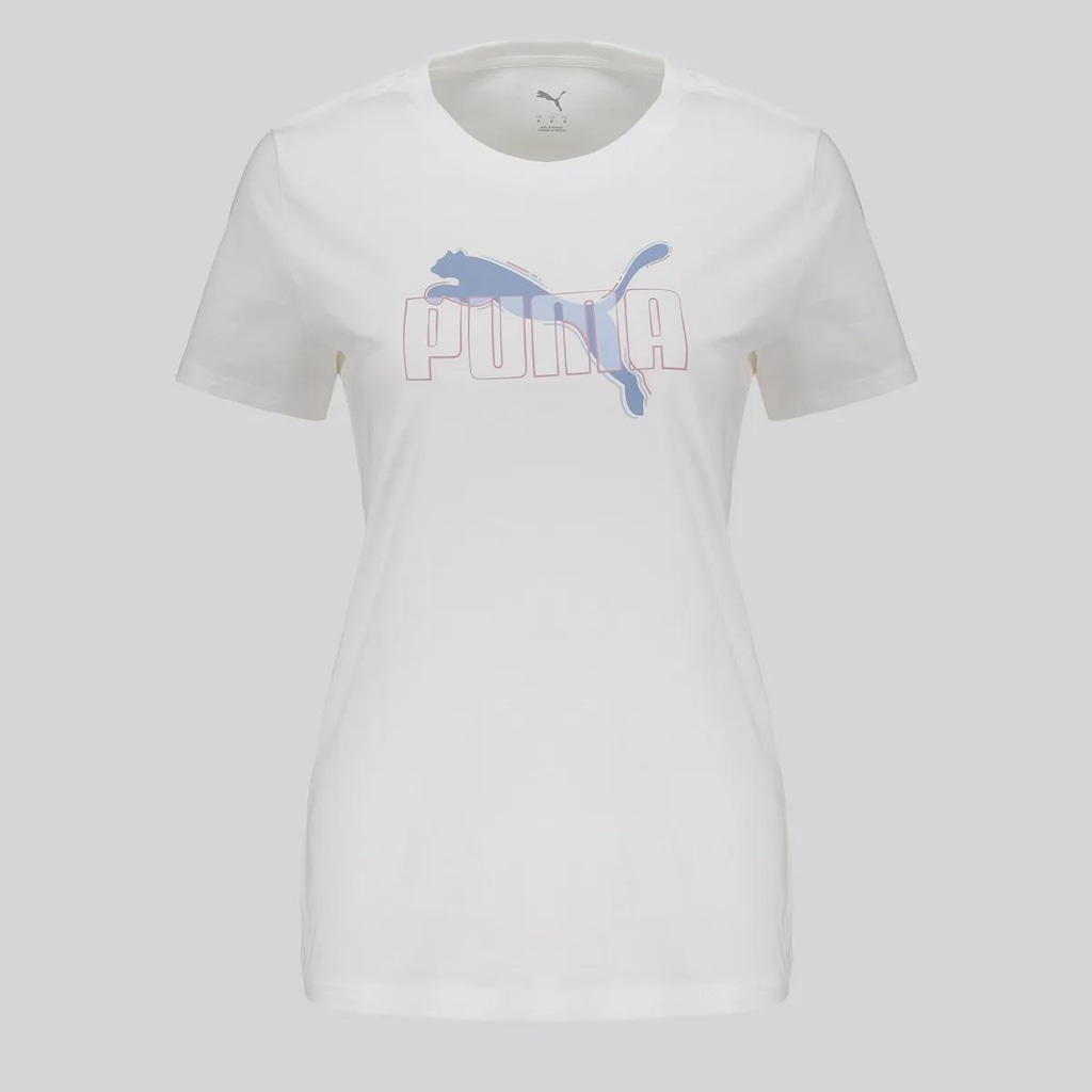 Camiseta Puma ESS Logo Lab Feminina
