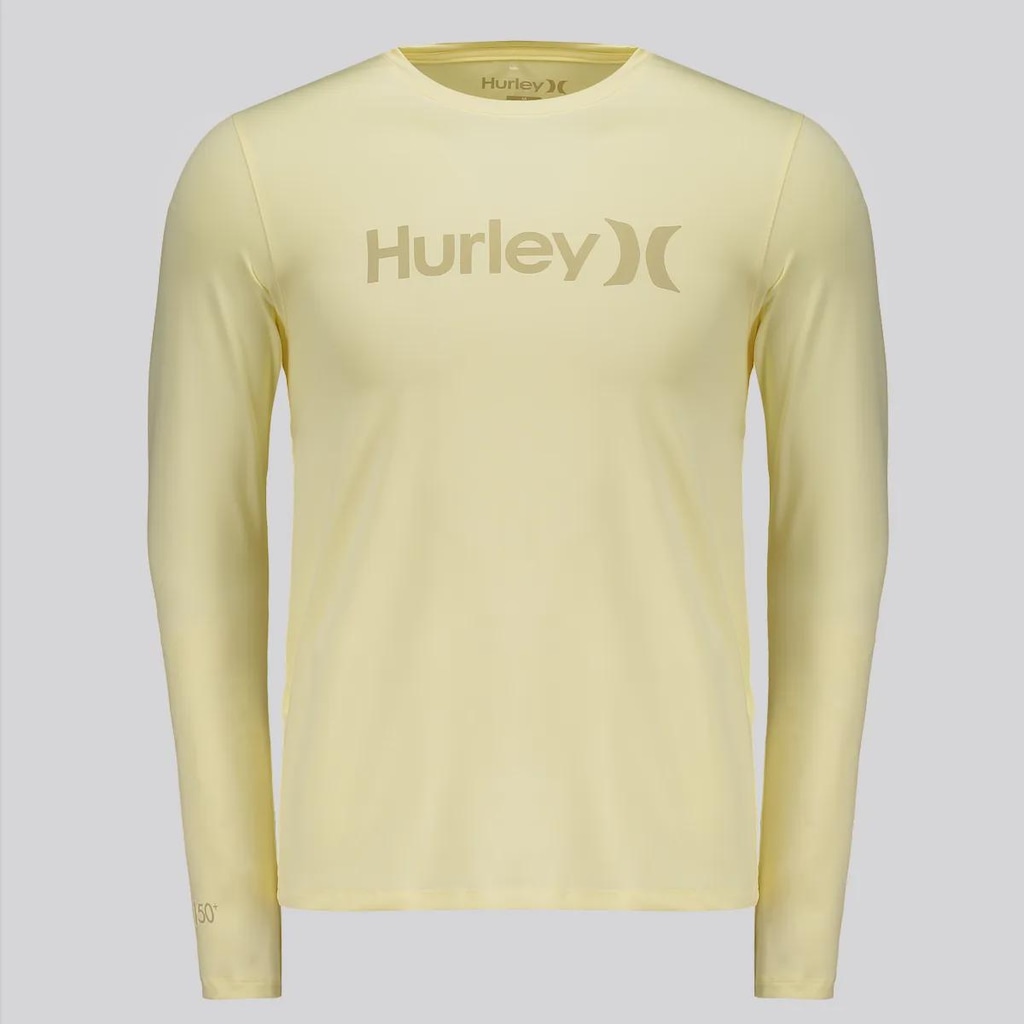 Camiseta Hurley One e Only I Manga Longa Masculina