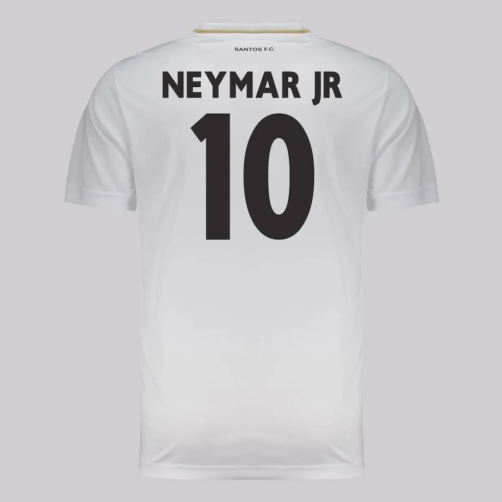 Camisa do Santos Deslocar 10 Neymar Jr Masculina