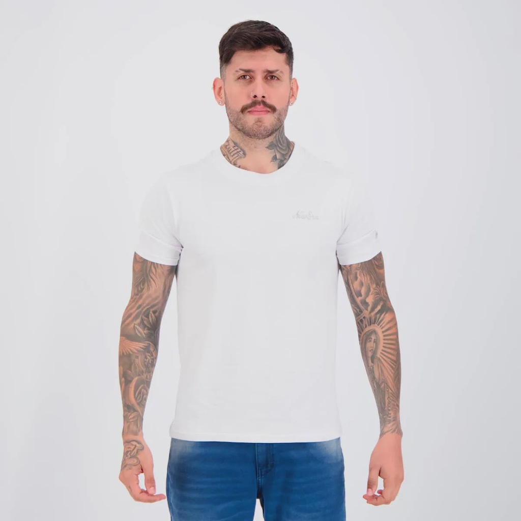 Camiseta New Era NE Branded Core Happy Masculina