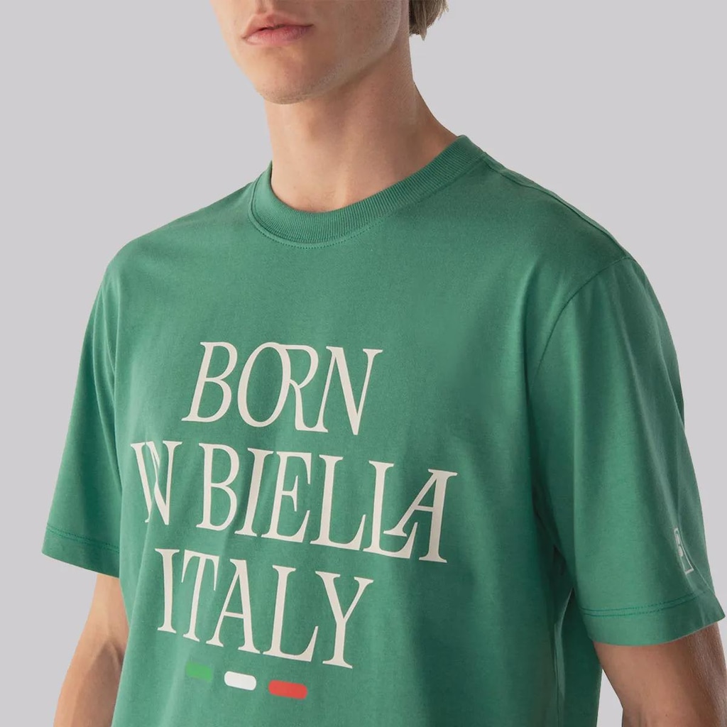 Imagem 4 do produto Camiseta Fila Comfort Born In Biella Letter Masculina