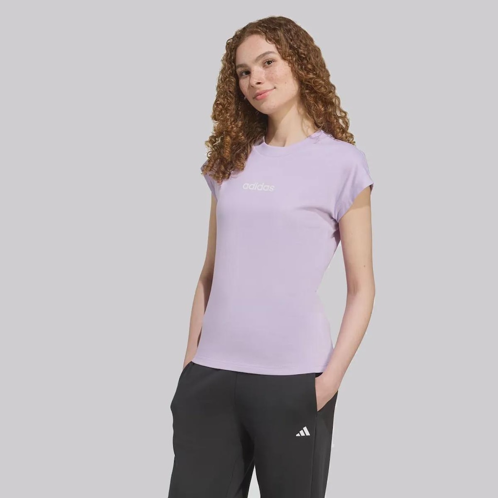 Imagem 3 do produto Camiseta adidas SJ Logo Linear Feminina