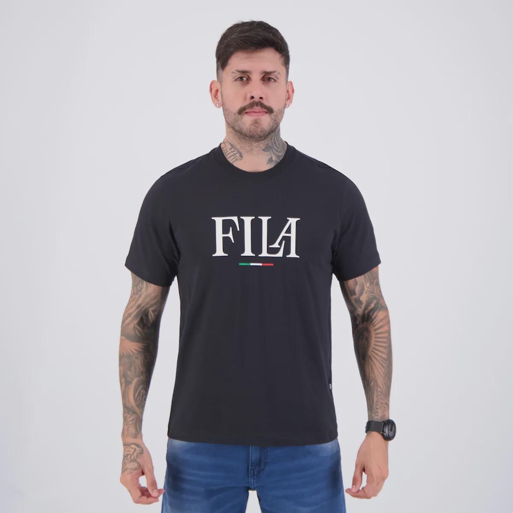 Camiseta Fila Regular Italy Masculina