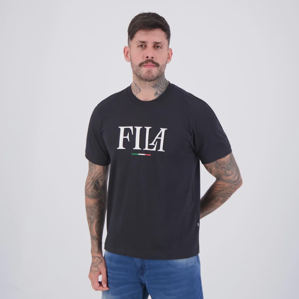 Imagem 3 do produto Camiseta Fila Regular Italy Masculina