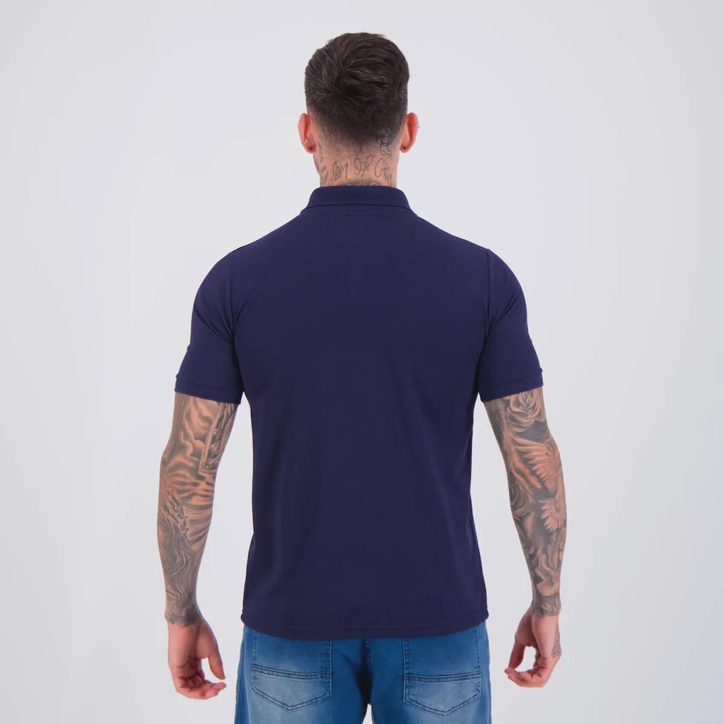 Imagem 4 do produto Camisa Polo Cruzeiro Escudo Masculina