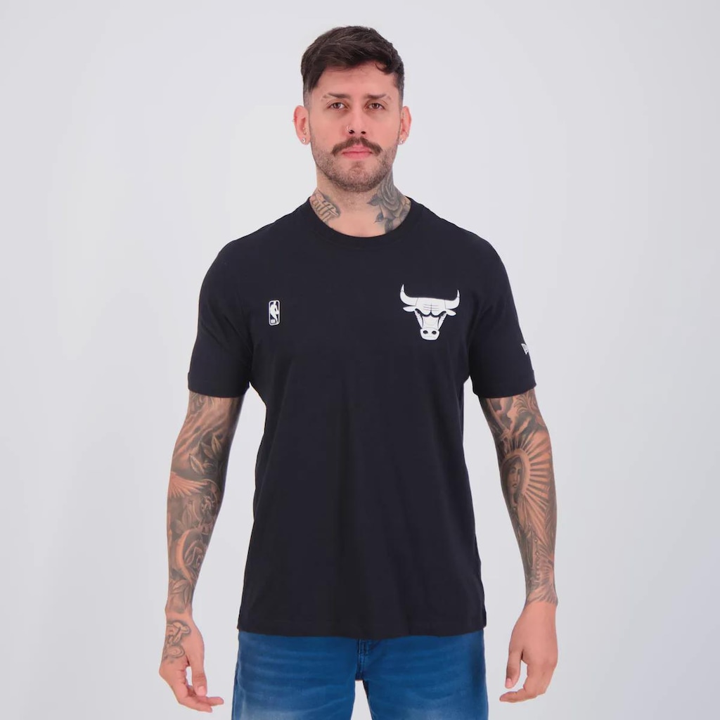 Camiseta New Era NBA Chicago Bulls Masculina