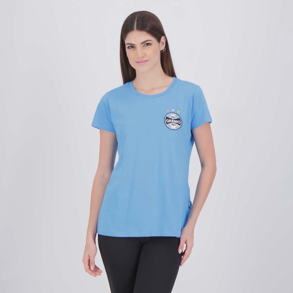 Camiseta Grêmio Básica Feminina