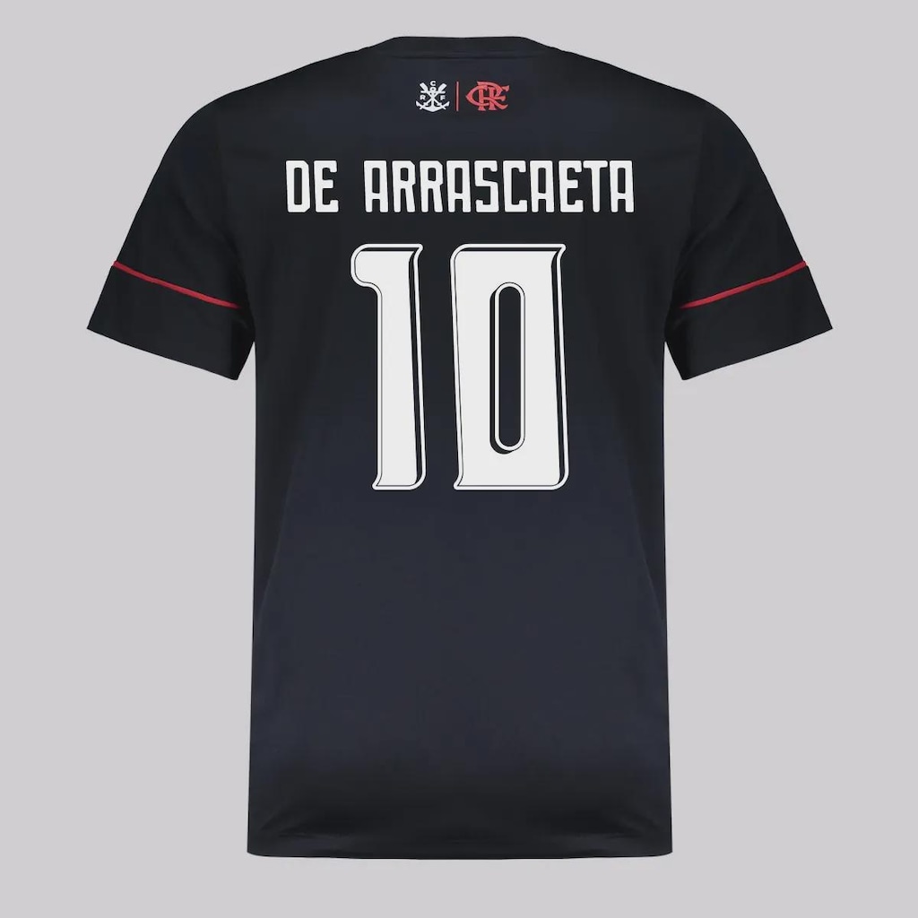 Camisa Flamengo Canastra 10 De Arrascaeta Infantil
