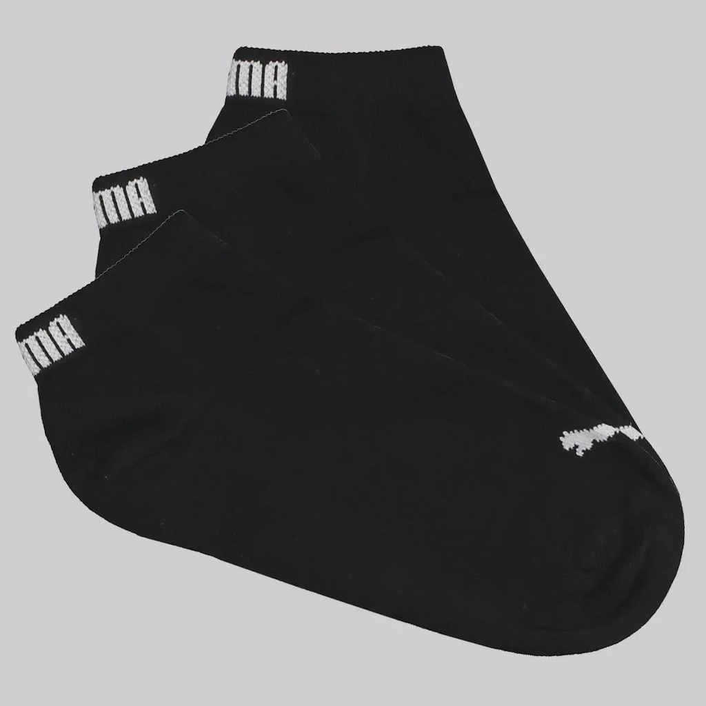 Kit 9 Pares de Meia Puma Sapatilha Cano Curto Feminina