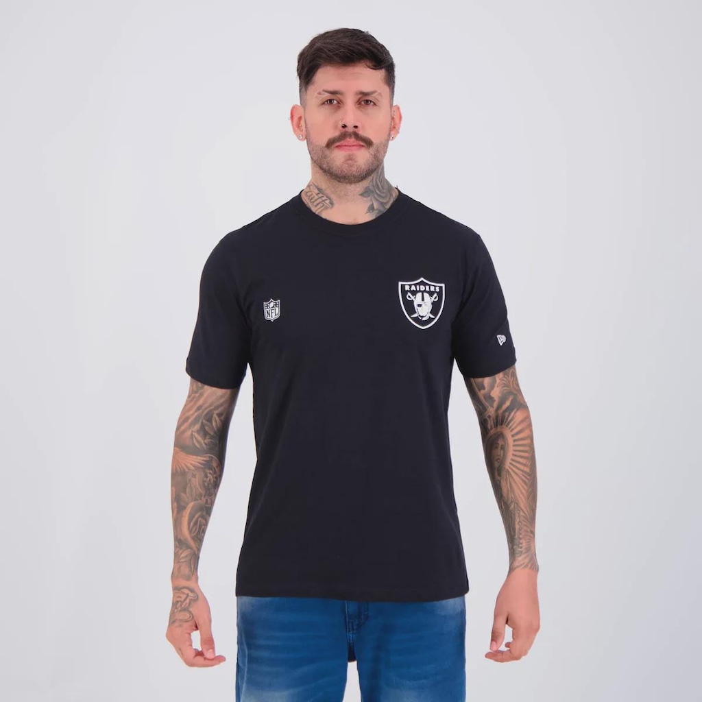Camiseta New Era NFL Las Vegas Raiders Masculina