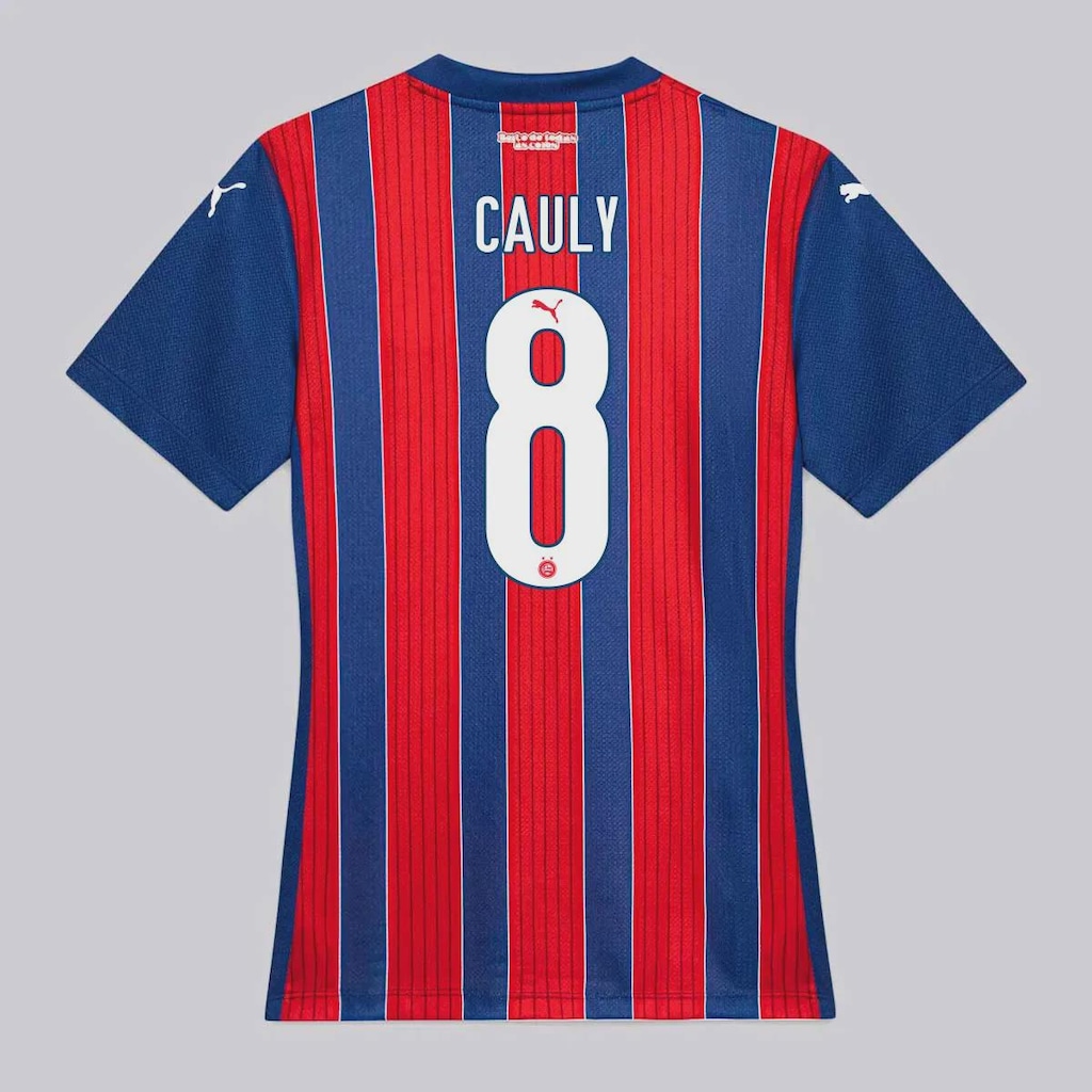 Camisa do Bahia II 2025 Puma 8 Cauly Feminina