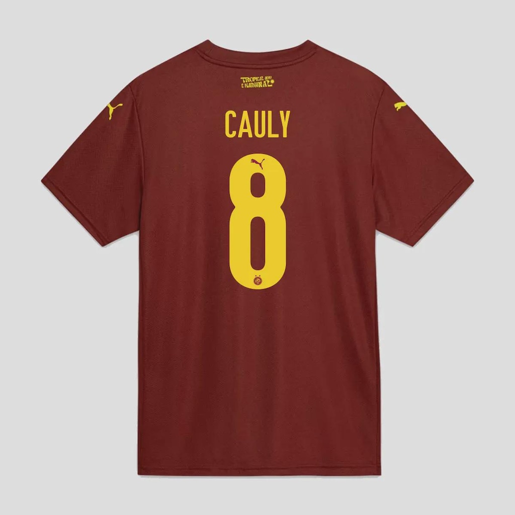 Camisa do Bahia III 2025 Puma 8 Cauly Infantil