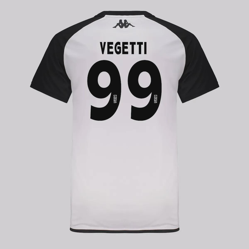 Camisa do Vasco Supporter Graphik Duo Kappa 99 Vegetti Masculina