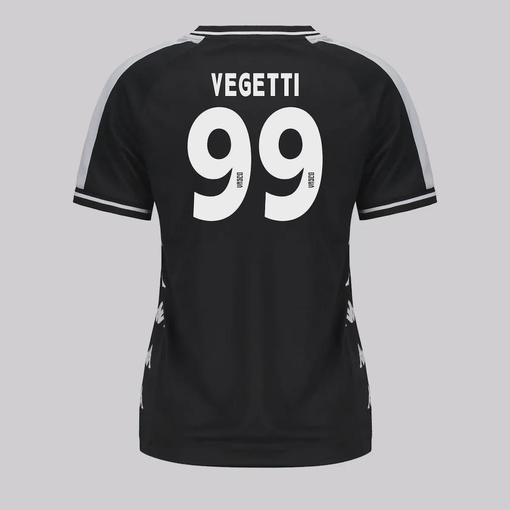 Camisa do Vasco Supporter Block Kappa 99 Vegetti Feminina