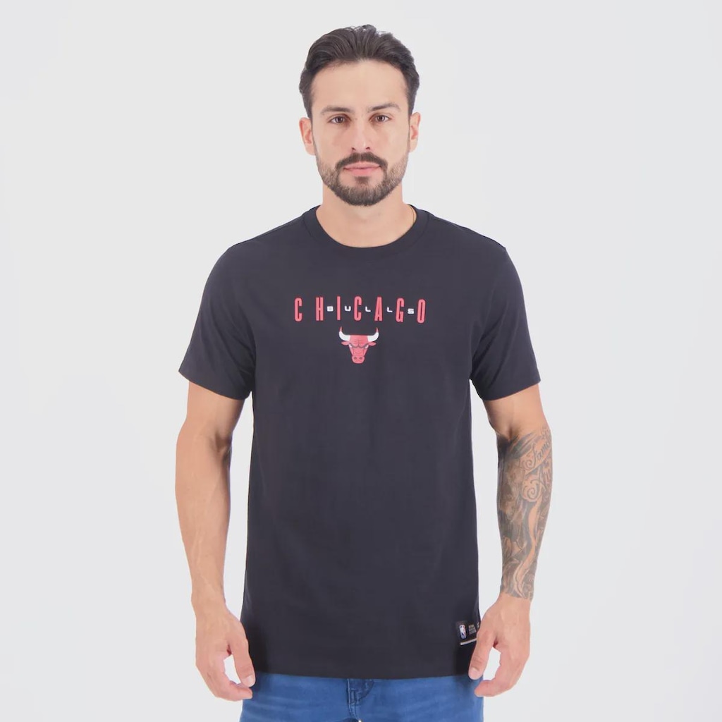 Camiseta NBA Chicago Bulls Spell Masculina