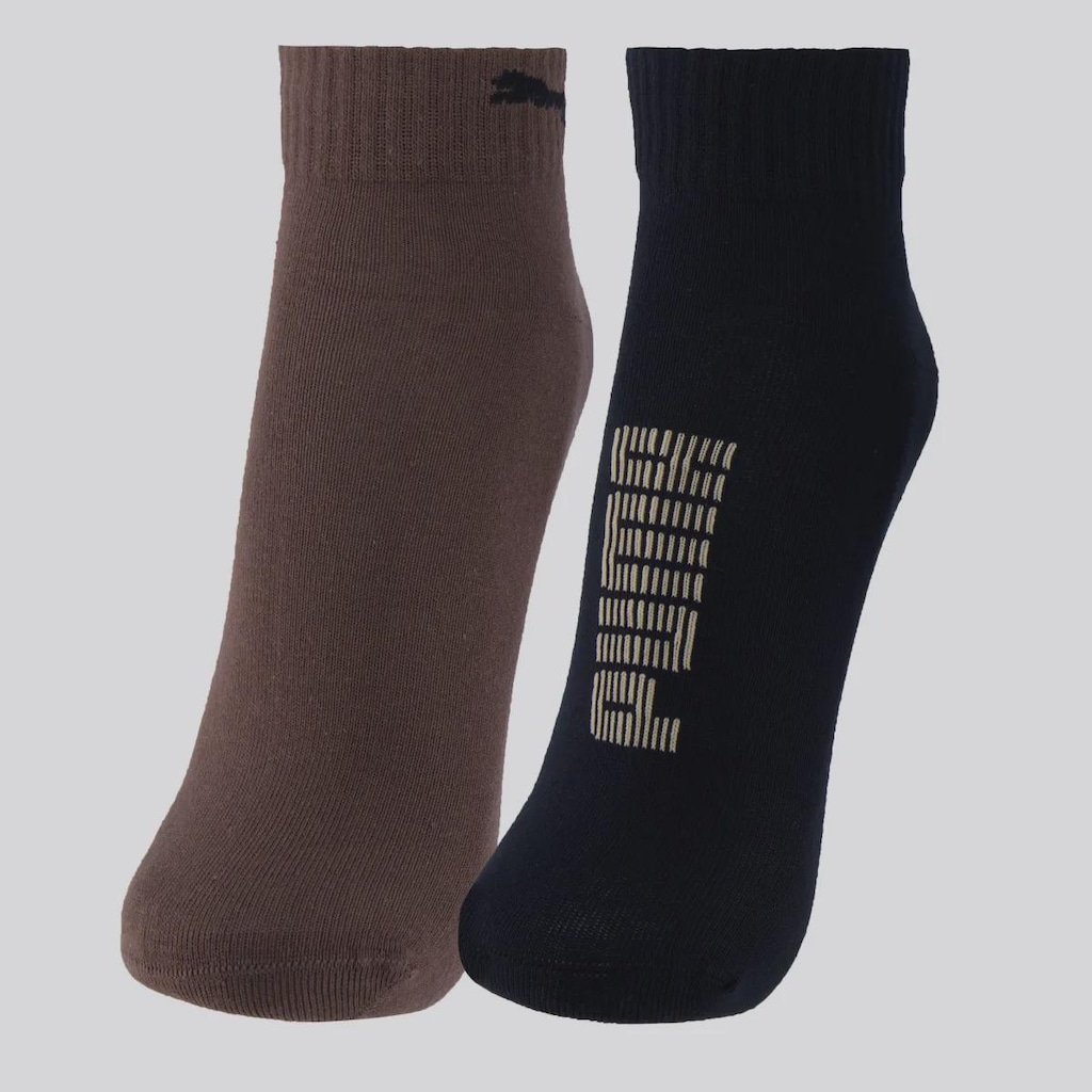 Kit 2 Pares de Meia Puma Cano Baixo Unissex