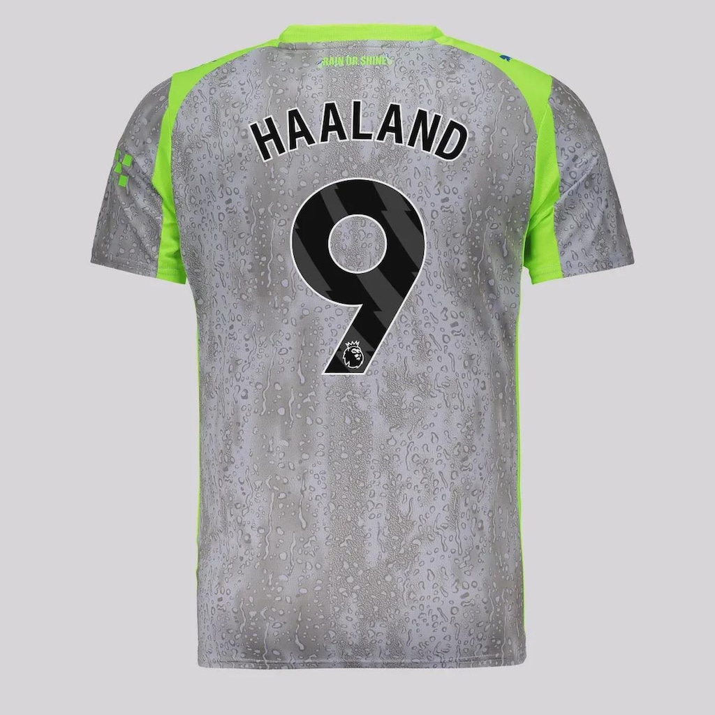 Camisa Manchester City Third 2026 Puma 9 Haaland Infantil