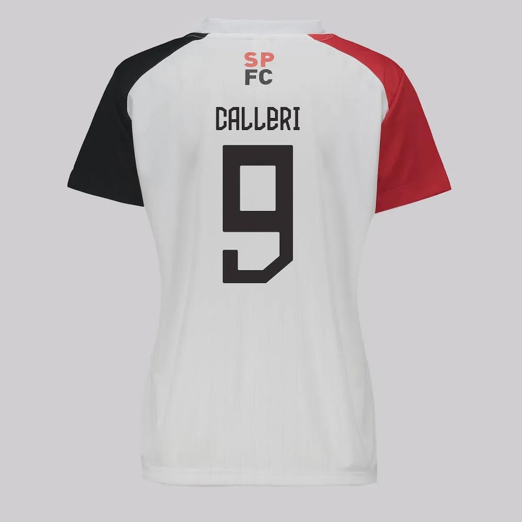 Camisa São Paulo Entrelaço 9 Calleri Feminina