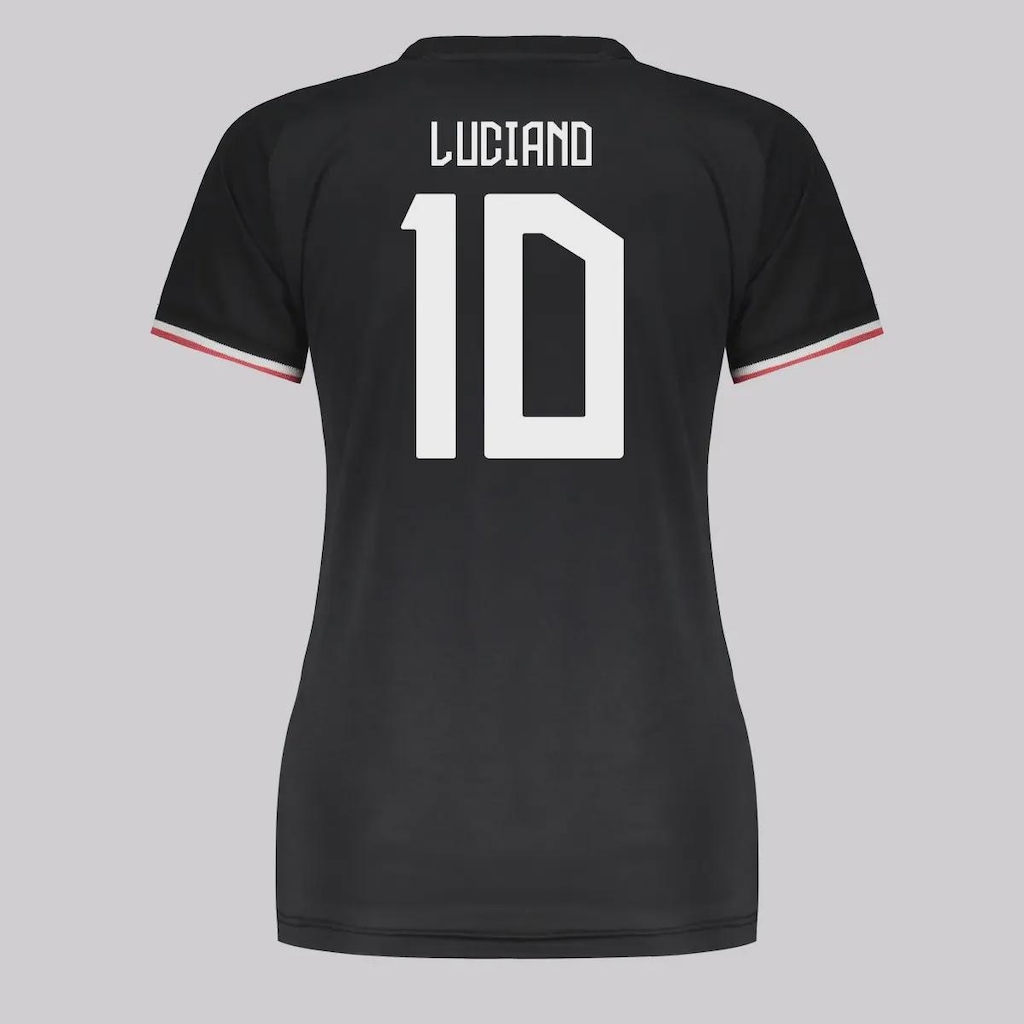 Camisa São Paulo Florian 10 Luciano Feminina