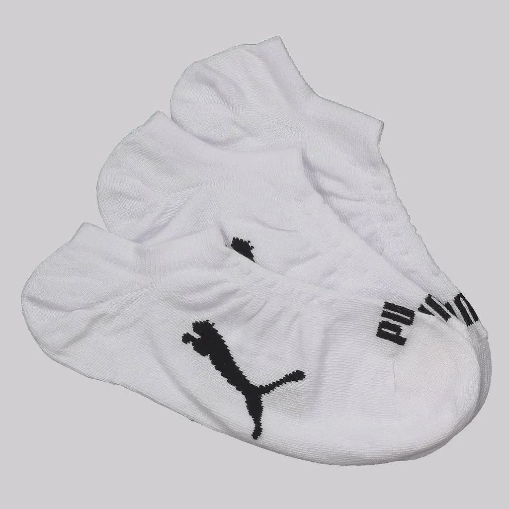 Kit 9 Pares de Meia Puma Sapatilha Invisível Feminina