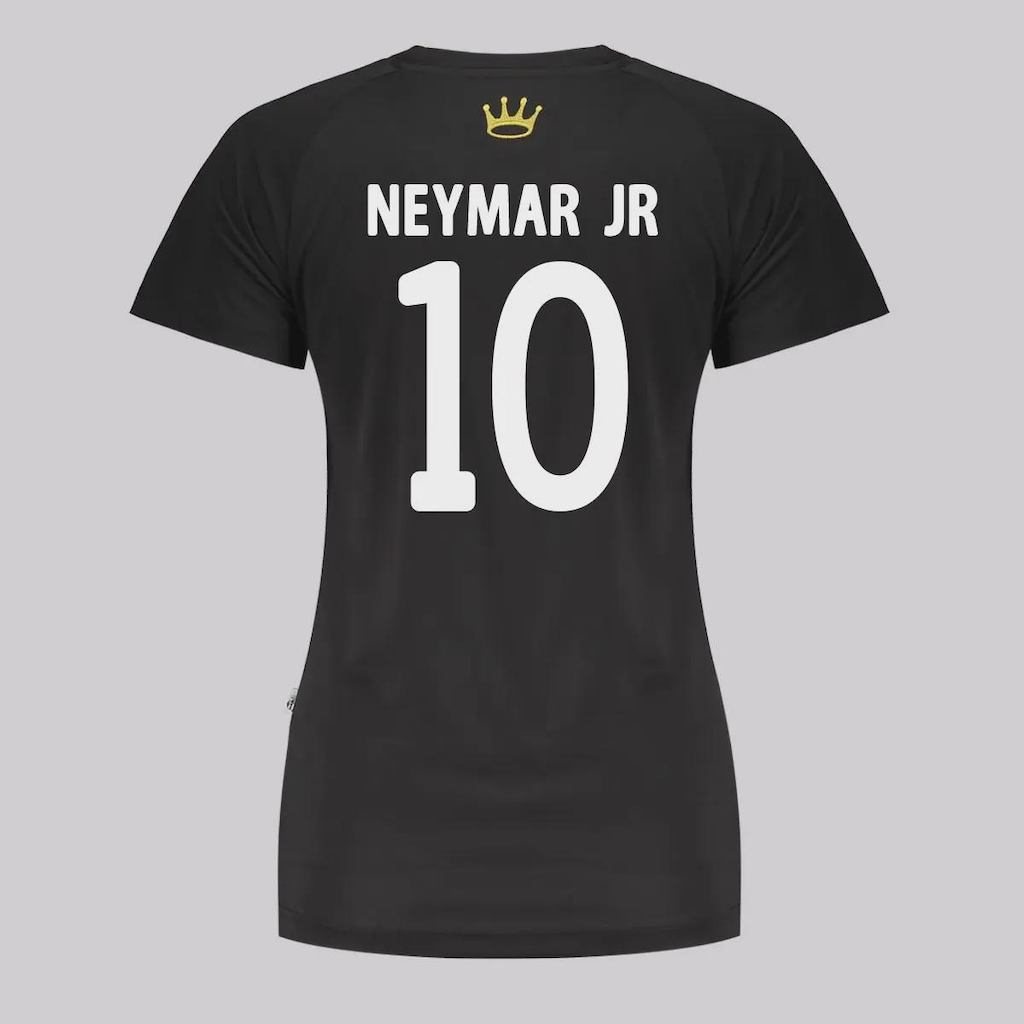 Camisa Santos Logo 10 Neymar Jr Feminina