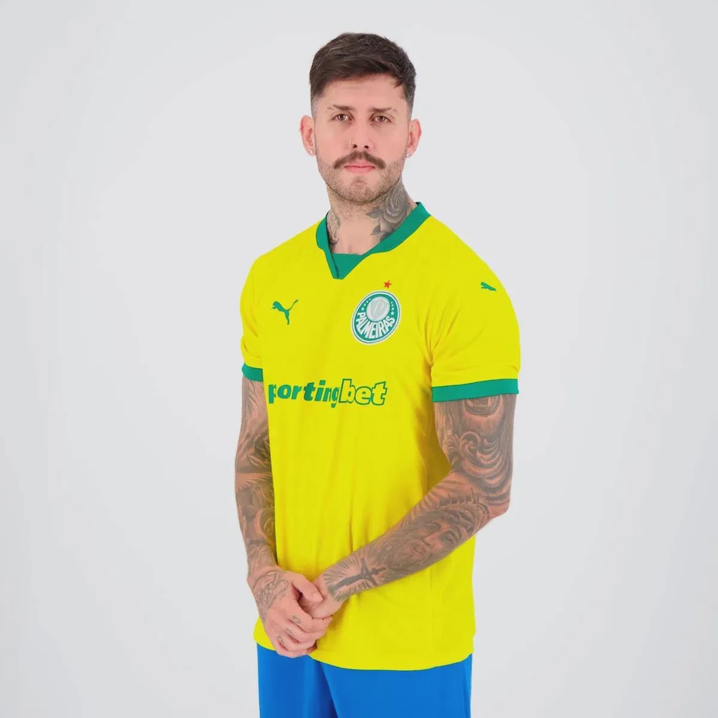 Imagem 4 do produto Camisa do Palmeiras III 2025 10 Paulinho Puma Masculina