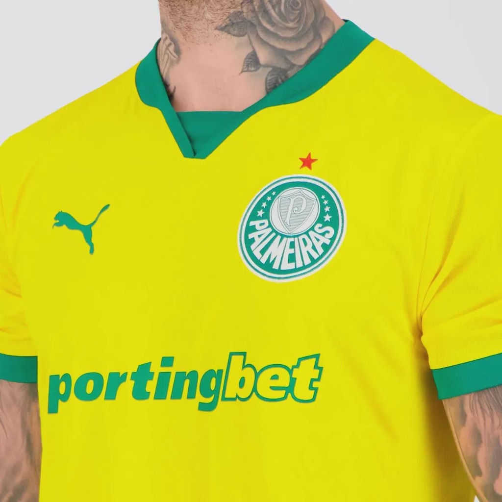 Imagem 5 do produto Camisa do Palmeiras III 2025 10 Paulinho Puma Masculina