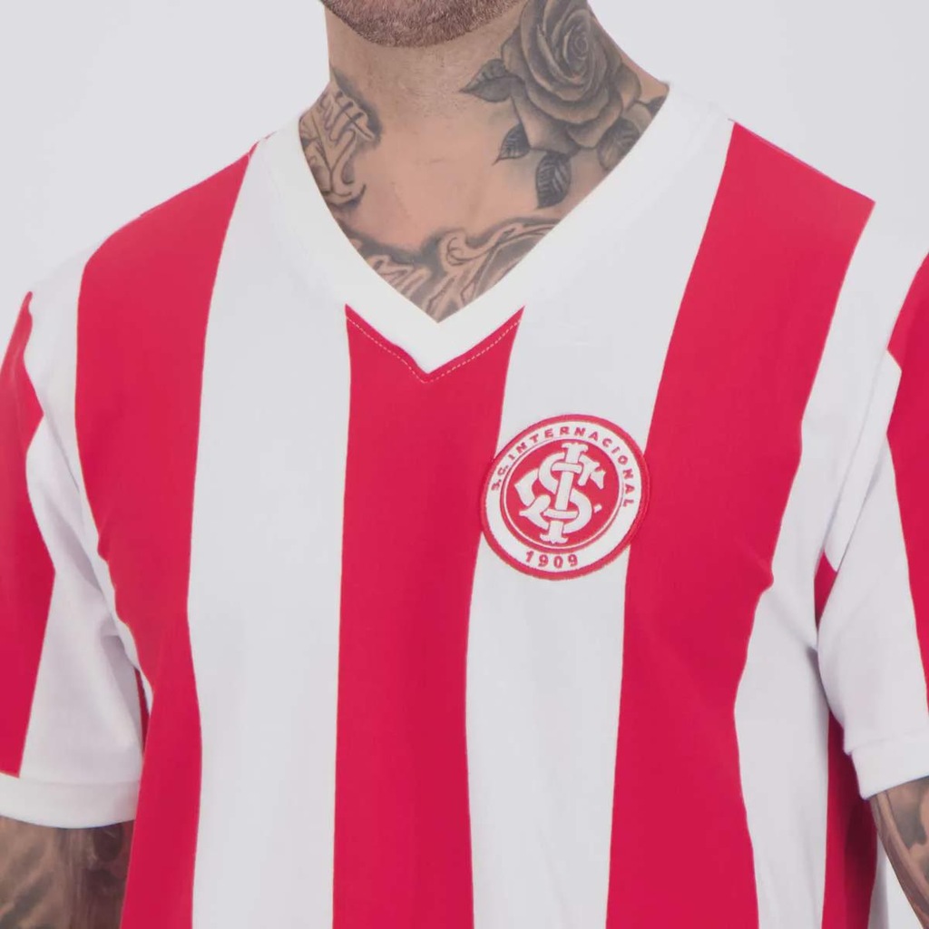 Imagem 5 do produto Camisa Internacional Retrô 2013 Listrada Masculina