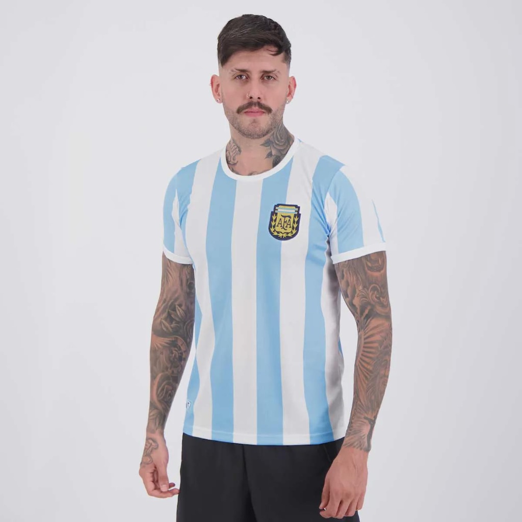 Imagem 3 do produto Camisa Argentina Retrô 1986 Masculina