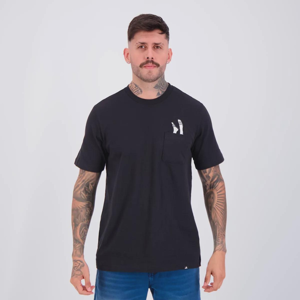 Camiseta adidas Grafica Lounge Slides Masculina