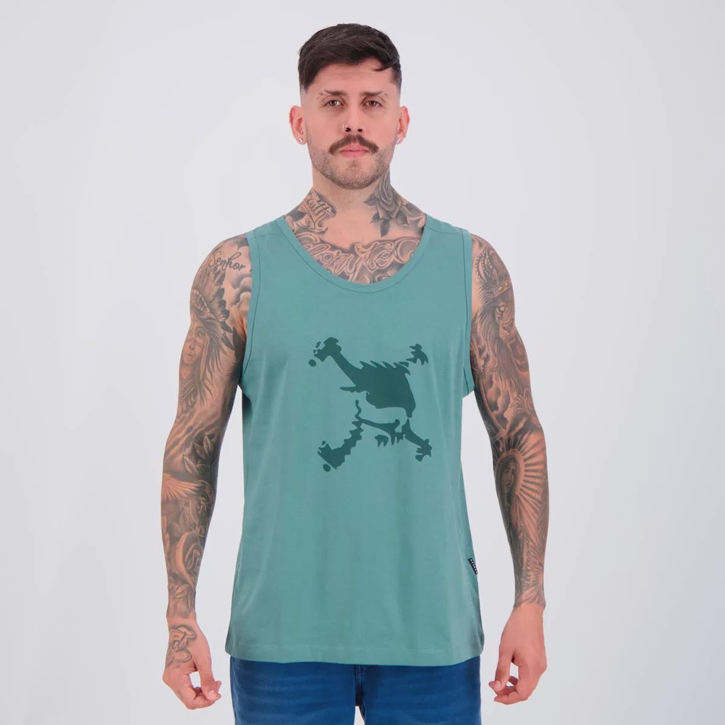 Regata Oakley Skull Heritage Tank Masculina
