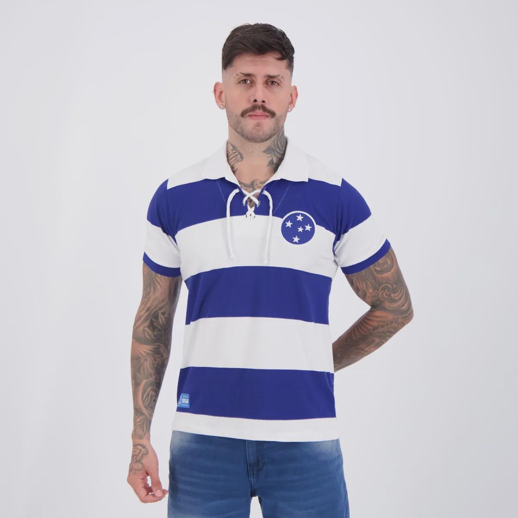 Imagem 3 do produto Camisa Cruzeiro Retrô 1956 Masculina