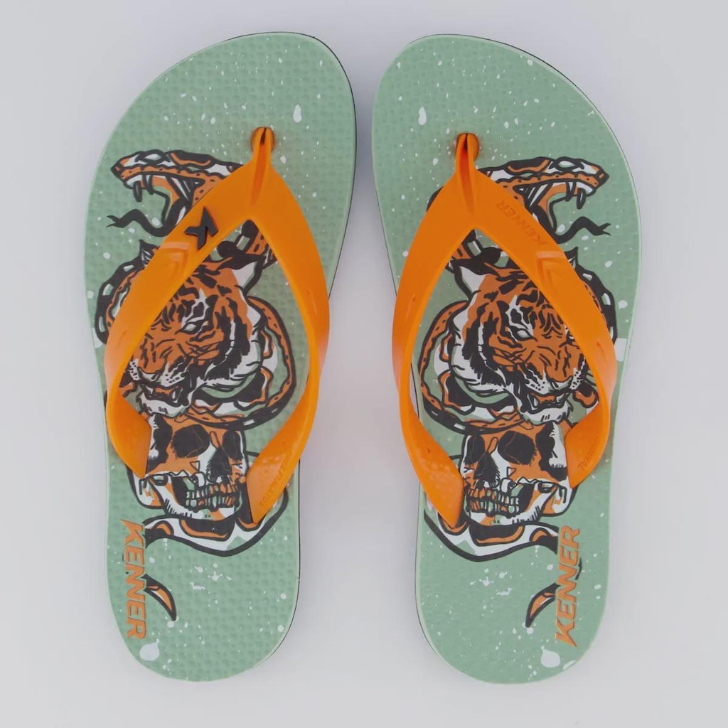 Chinelo Kenner Summer Old School Feminino