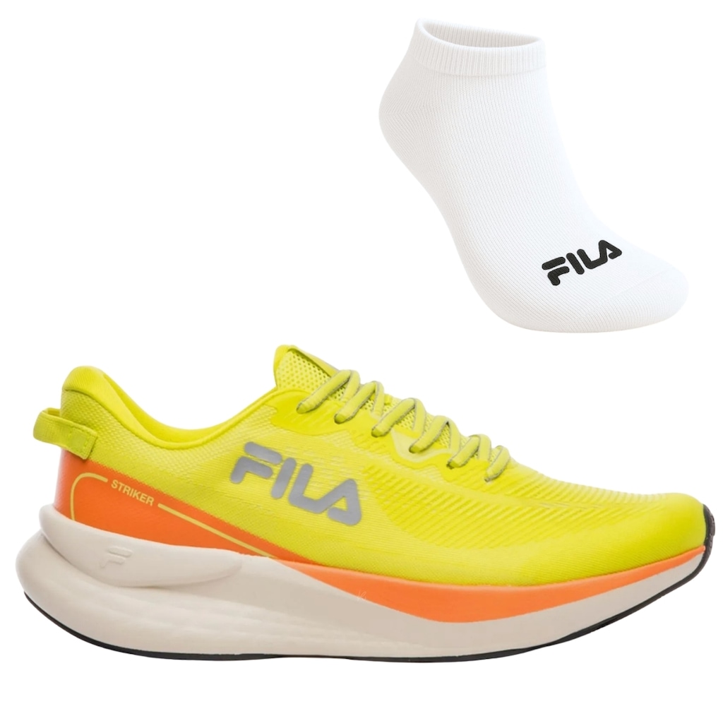 Tênis Masculino Fila Striker + 1 Par de Meia