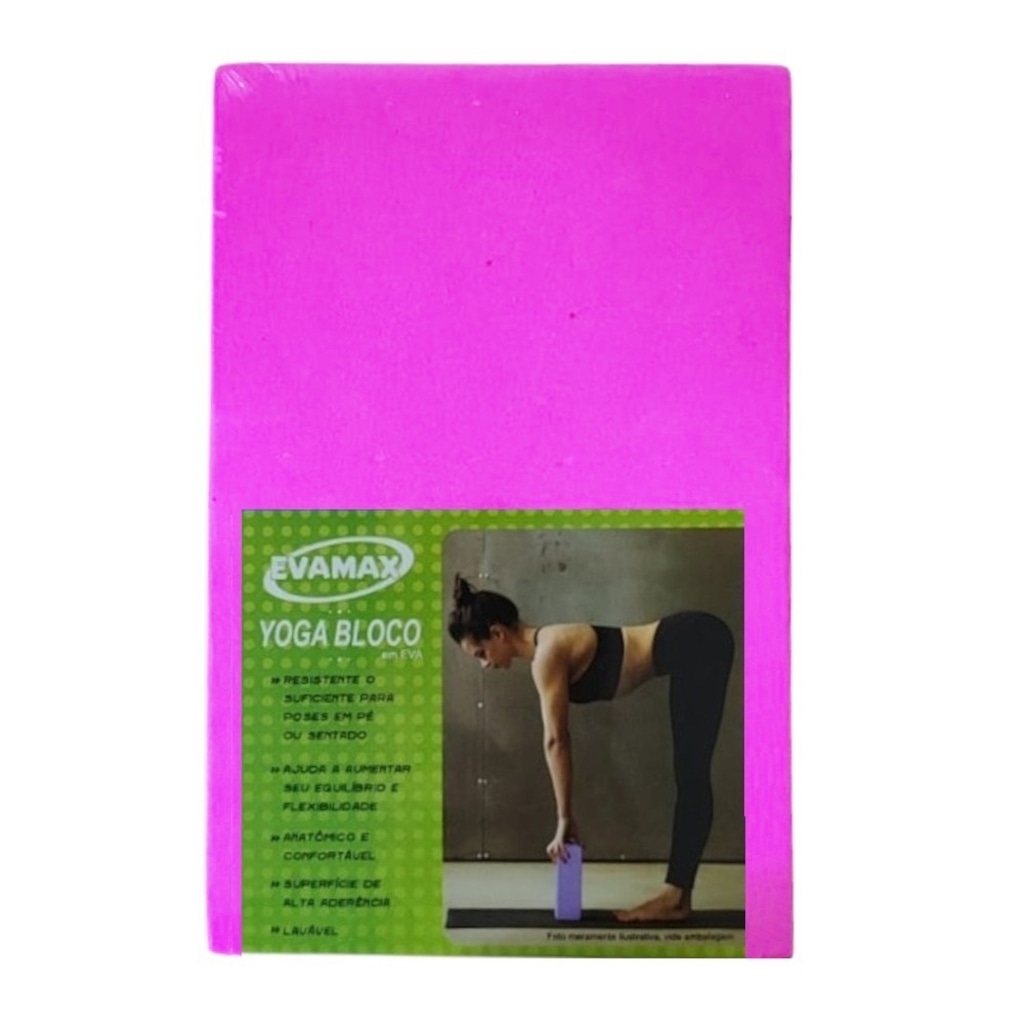 Bloco de Yoga e Pilates EvaMax