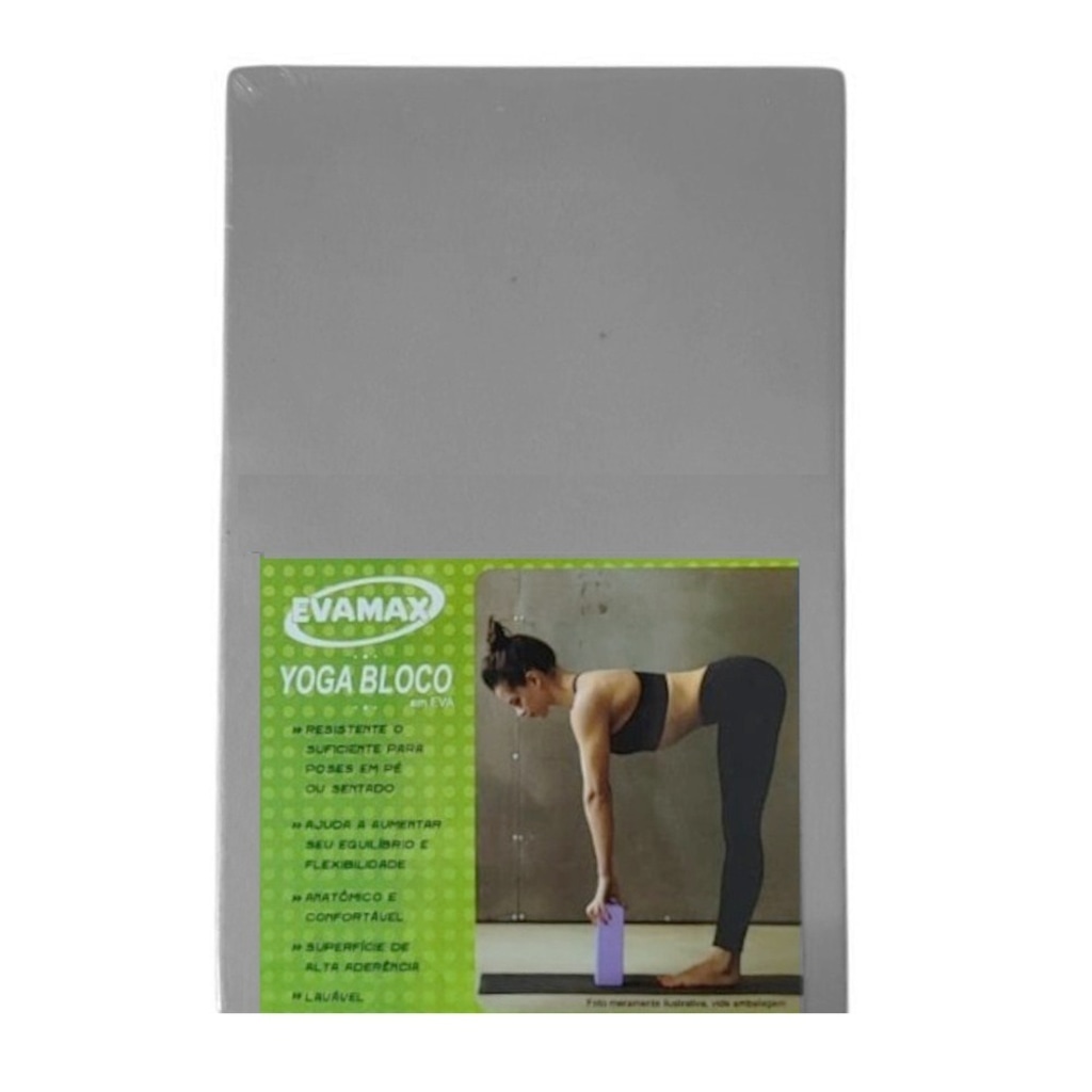 Bloco de Yoga e Pilates EvaMax