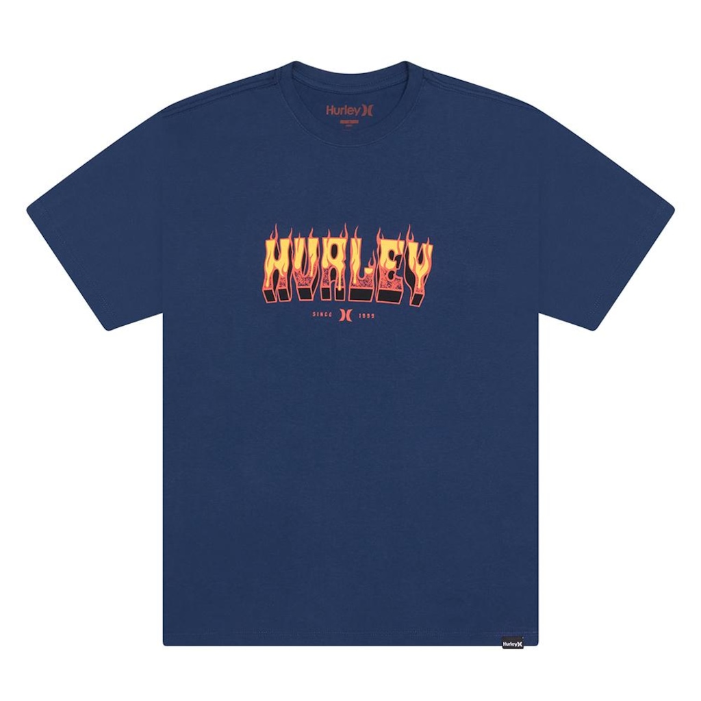 Camiseta Hurley Flame Masculina