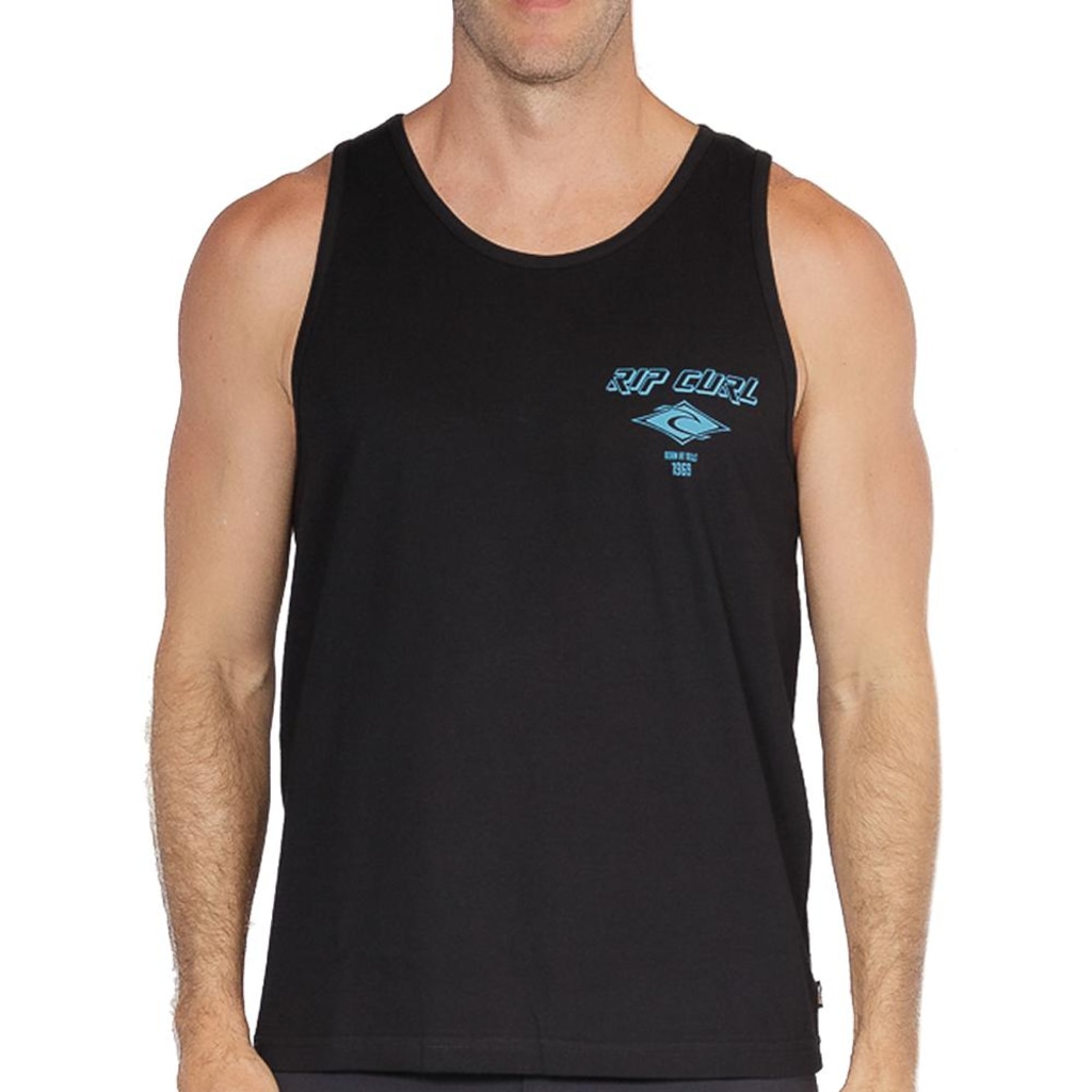 Camiseta Regata Rip Curl Fade Out Icon Masculina