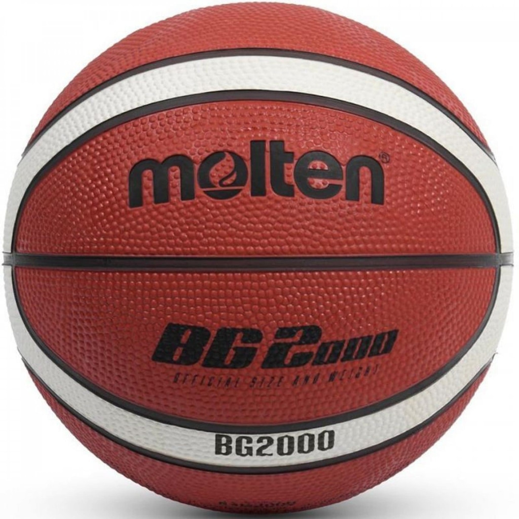 Bola de Basquete Molten Mini BG2000 Basketball Rubber Cover Infantil T3