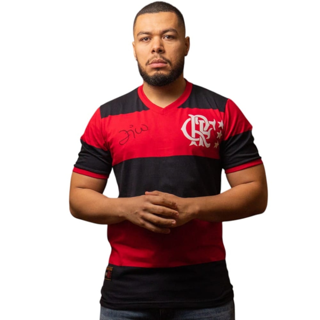 Camiseta Flamengo Zico Libertadores 81 Masculina