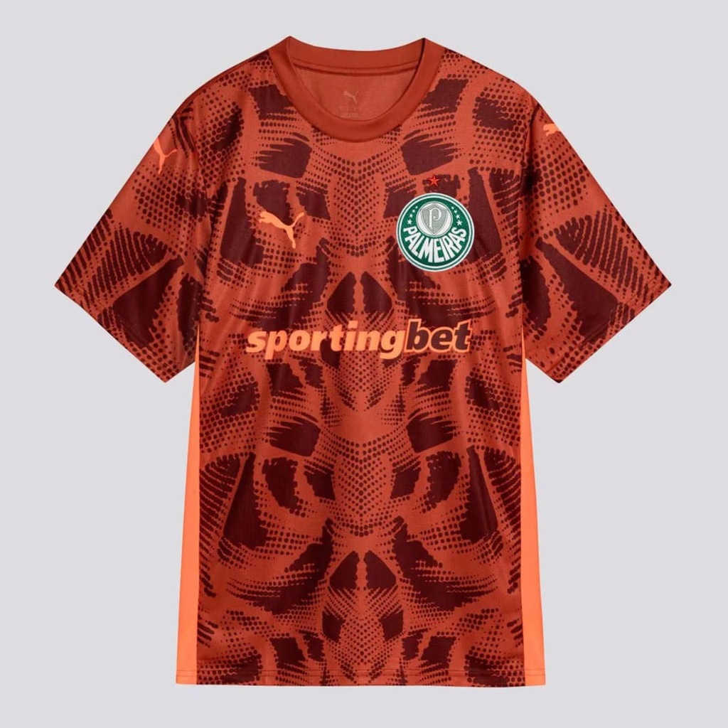 Camisa Palmeiras Goleiro II Puma 25/26 Vinho