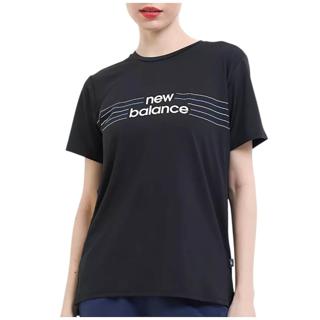 Camiseta New Balance Linear Performance Feminina