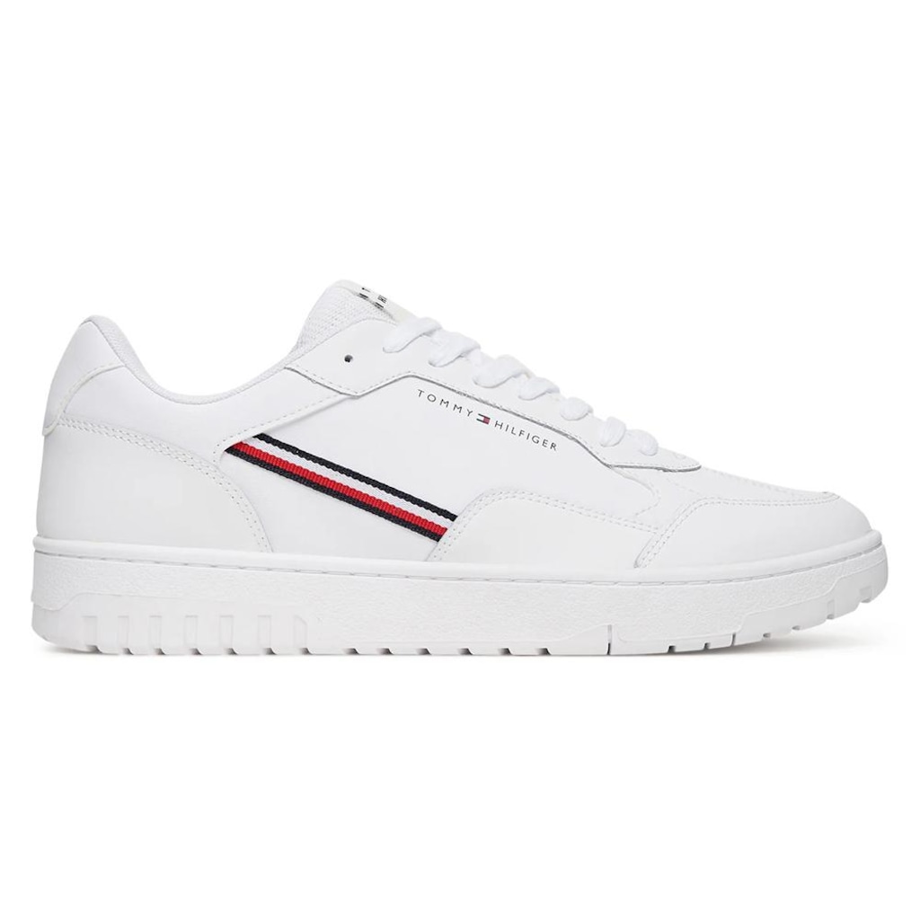 Tênis Masculino Tommy Hilfiger TH Basket Core Stripes