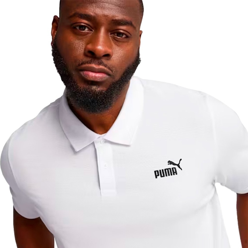 Imagem 4 do produto Camisa Polo Puma No.1 Logo Pique Masculina