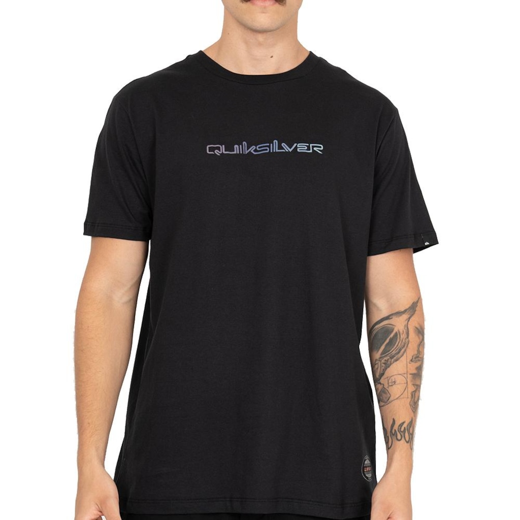 Camiseta Quiksilver Gradient Type Holmes Masculina