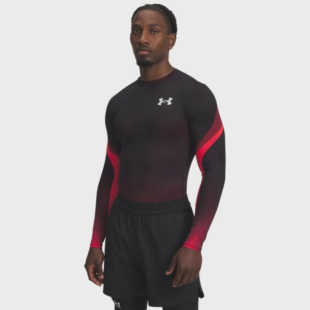 Camiseta de Treino Under Armour Heatgear Sublimated Crew Masculina