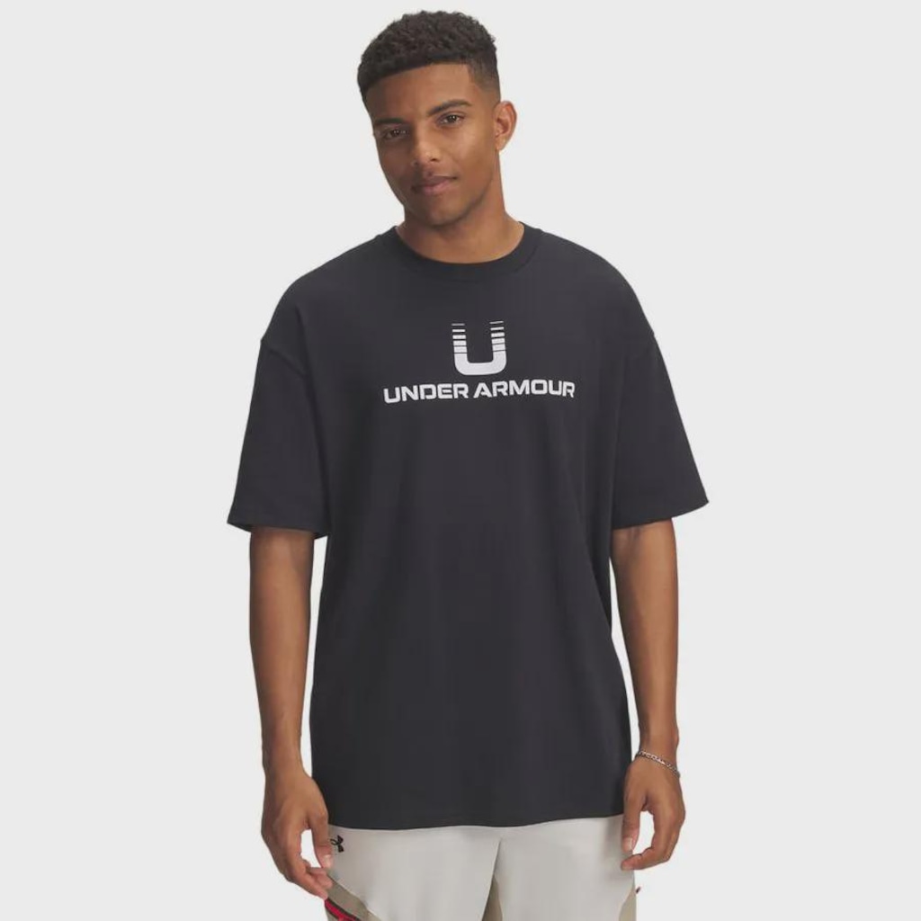Camiseta Sporstyle Under Armour Heavyweight U Logo Masculina