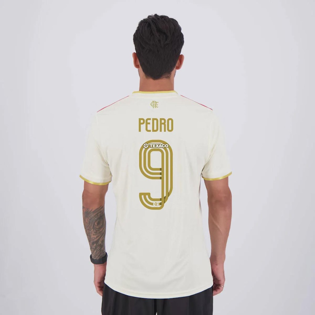 Camisa do Flamengo III 2025 9 Pedro adidas Masculna